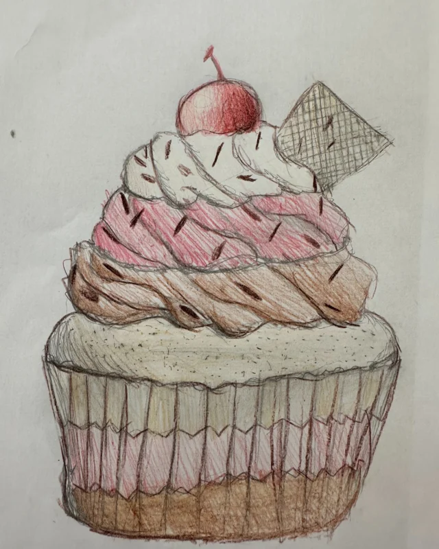 8Z5 have drawn these fantastic cupcakes for their end of year drawing assessment.
They look good enough to eat!!

#artmakeschildrenpowerful #weloveart 
#welovetodraw #nunthorpe #nunthorpeartists